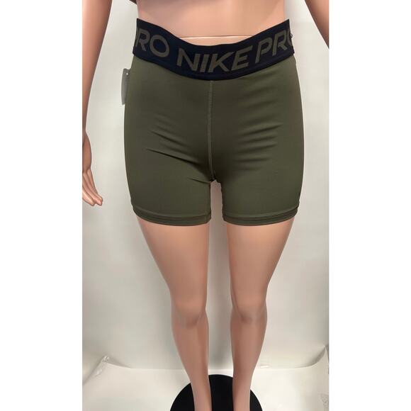 Nike Pro Shorts - Olive - Picture 5 of 5